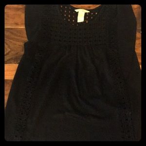 XS H&M Black Top